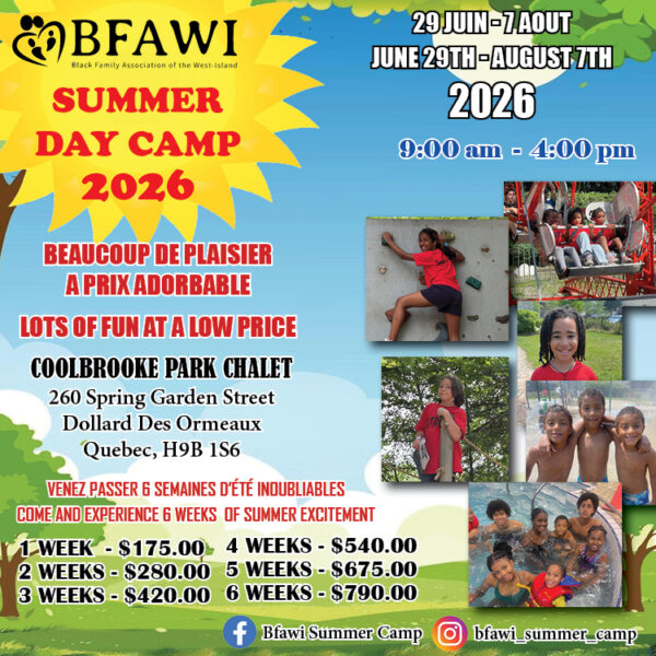 BFAWI - 2026 Summer Camp